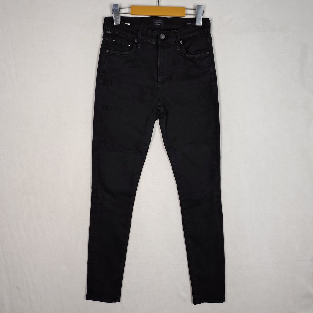 Citizens of Humanity Rocket High Rise Skinny Jeans Black 1416B-1149 Size 27